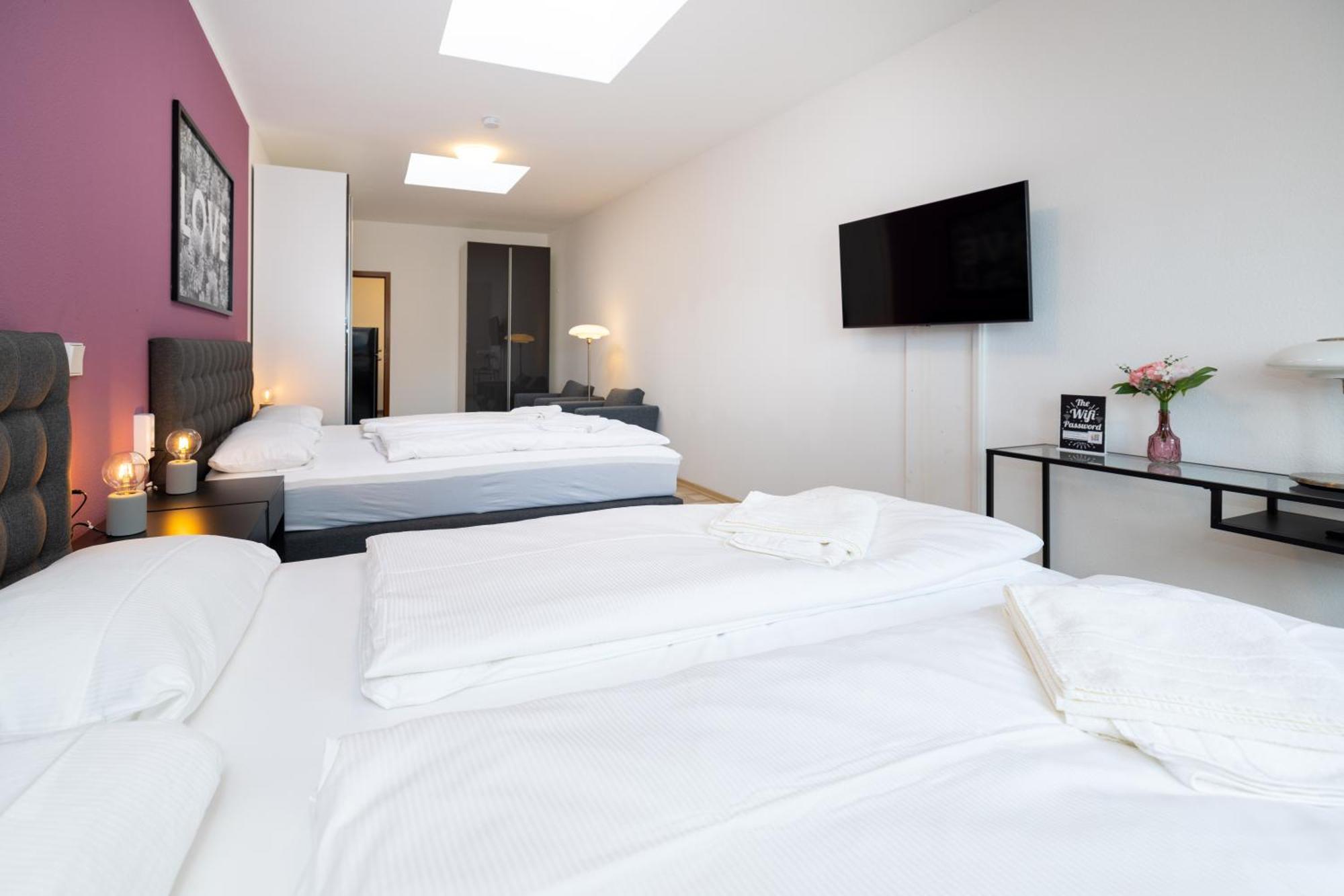 Modernes Apartment In Der Innenstadt Würzburg Eksteriør billede