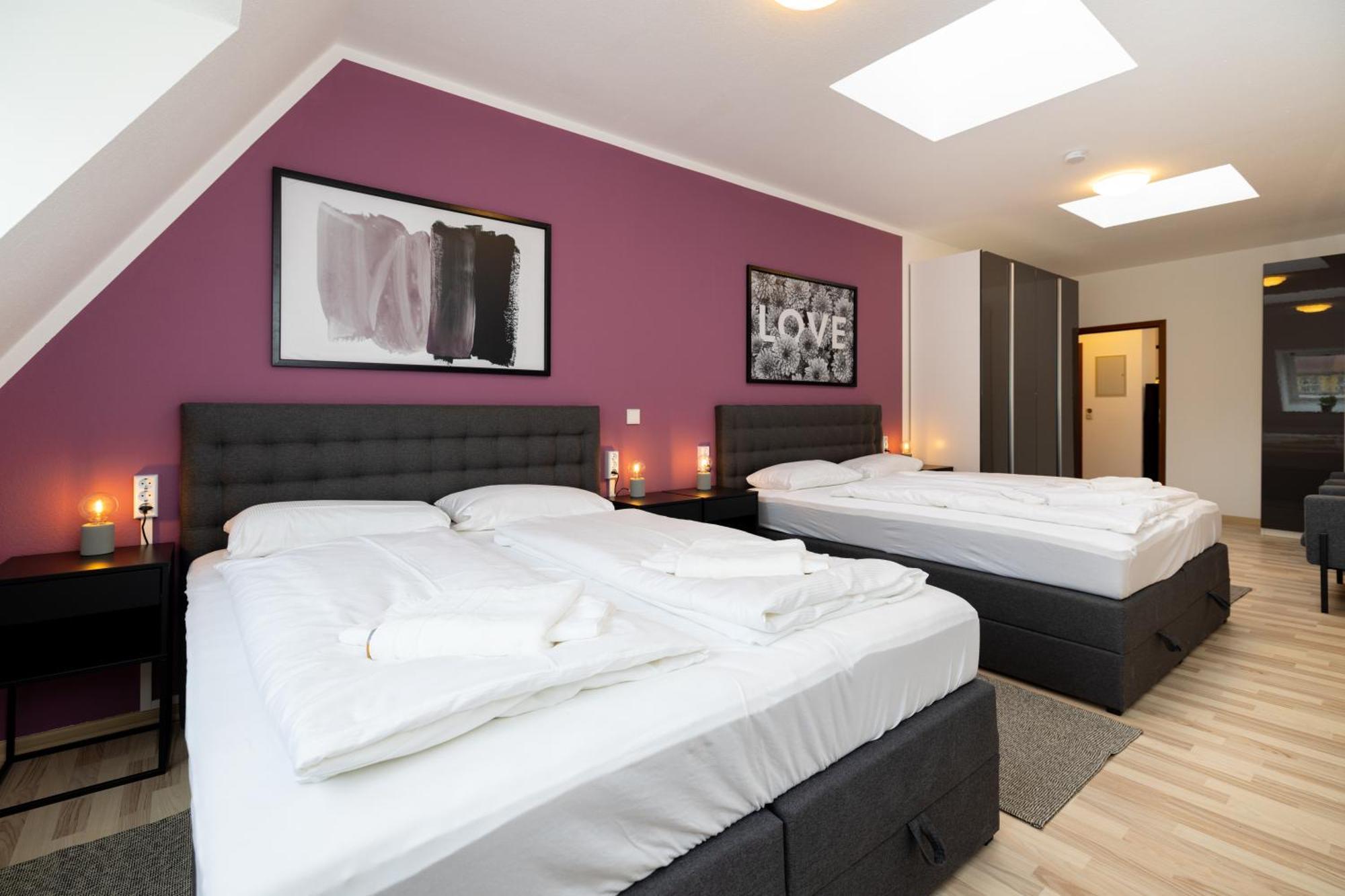Modernes Apartment In Der Innenstadt Würzburg Eksteriør billede